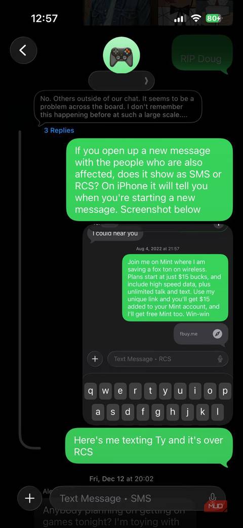 01c Group Chat Issues End