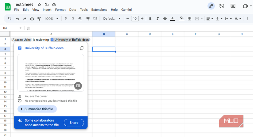 I stopped wasting time in Google Sheets when I started using this feature
