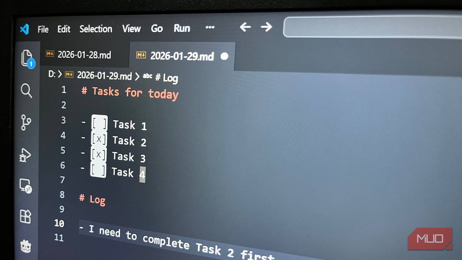Mark Down Task List I deleted my to-do app and switched to plain text files, and here's why ...