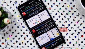 A smartphone screen displaying the App Finder advanced search results for PDF Reader applications.