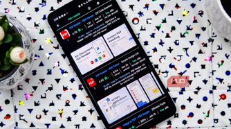 A smartphone screen displaying the App Finder advanced search results for PDF Reader applications.
