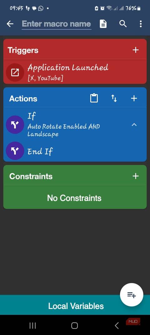 I use MacroDroid to fix these 3 small Android annoyances automatically