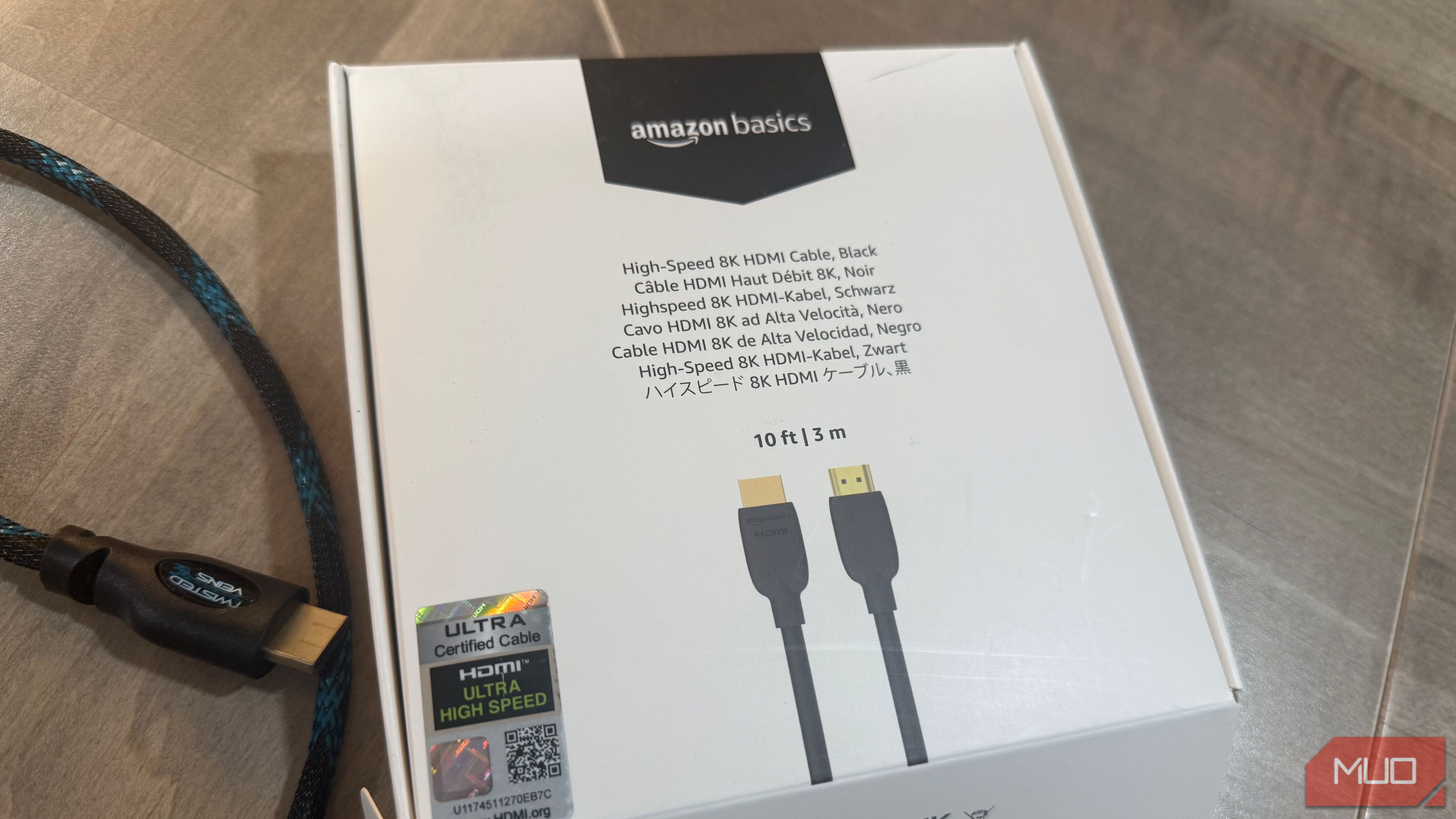 amazon basics hdmi cable box