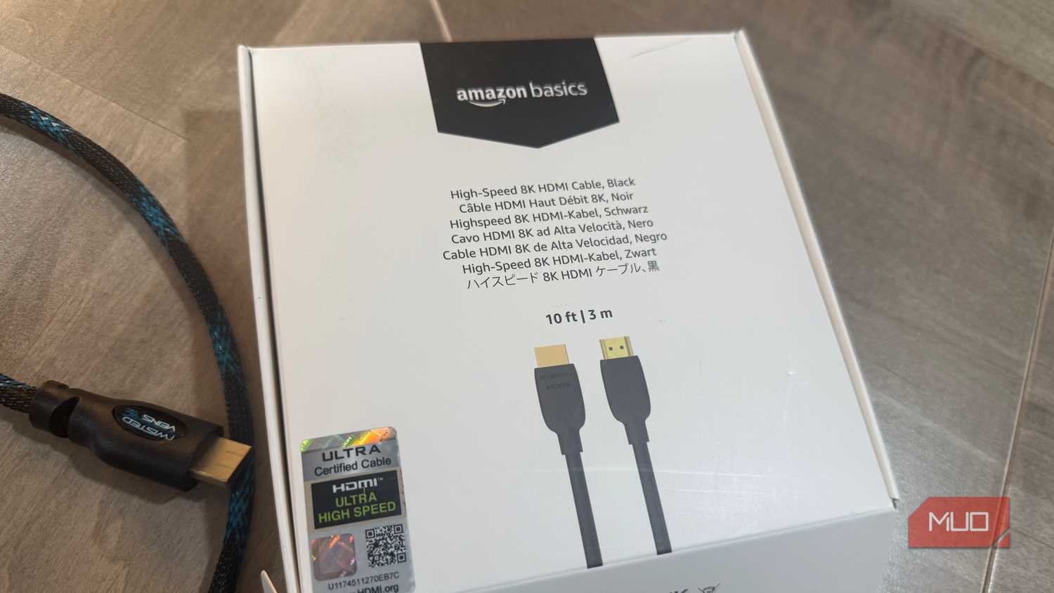 amazon basics hdmi cable box