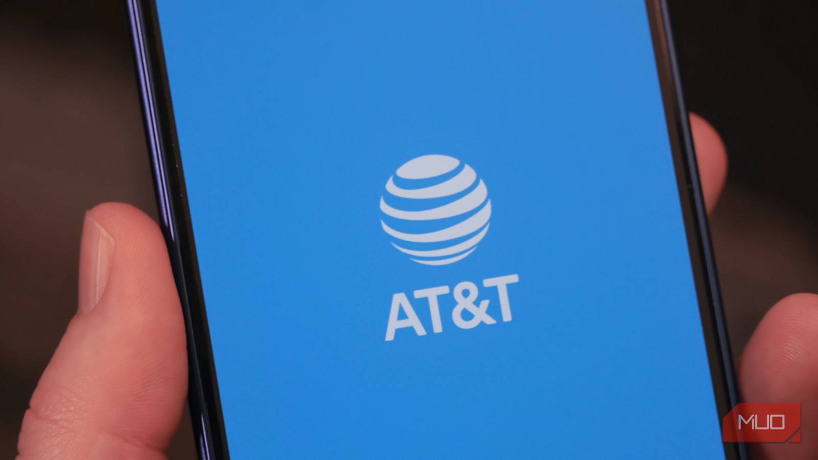 The AT&T app pre-installed on a Samsung Galaxy phone.