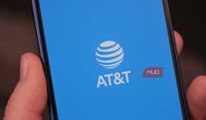 The AT&T app pre-installed on a Samsung Galaxy phone.