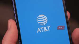 The AT&T app pre-installed on a Samsung Galaxy phone.