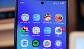 A collection of pre-installed carrier bloatware on a Samsung/AT&T phone.