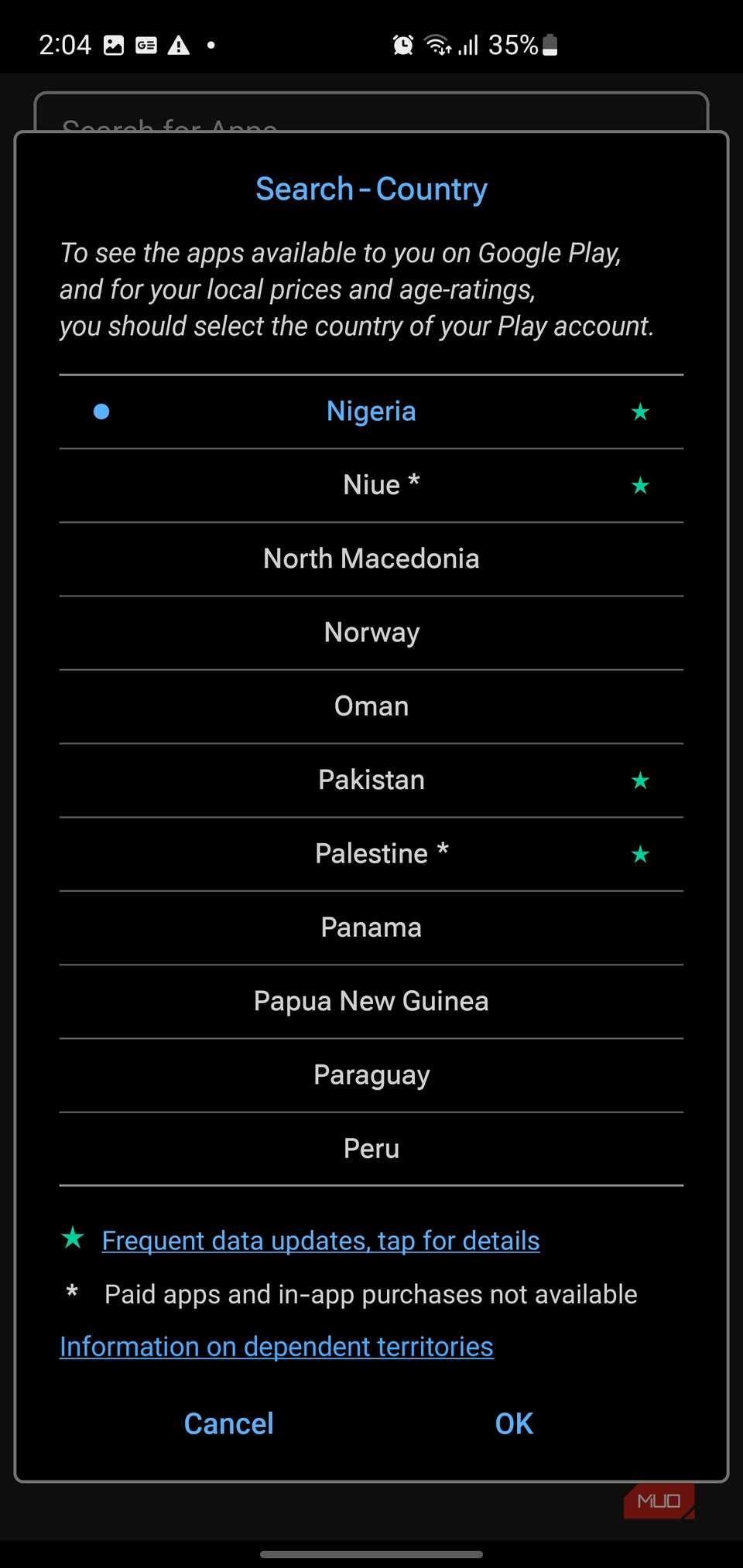 I use this advanced search engine to find specific apps the Play Store ...