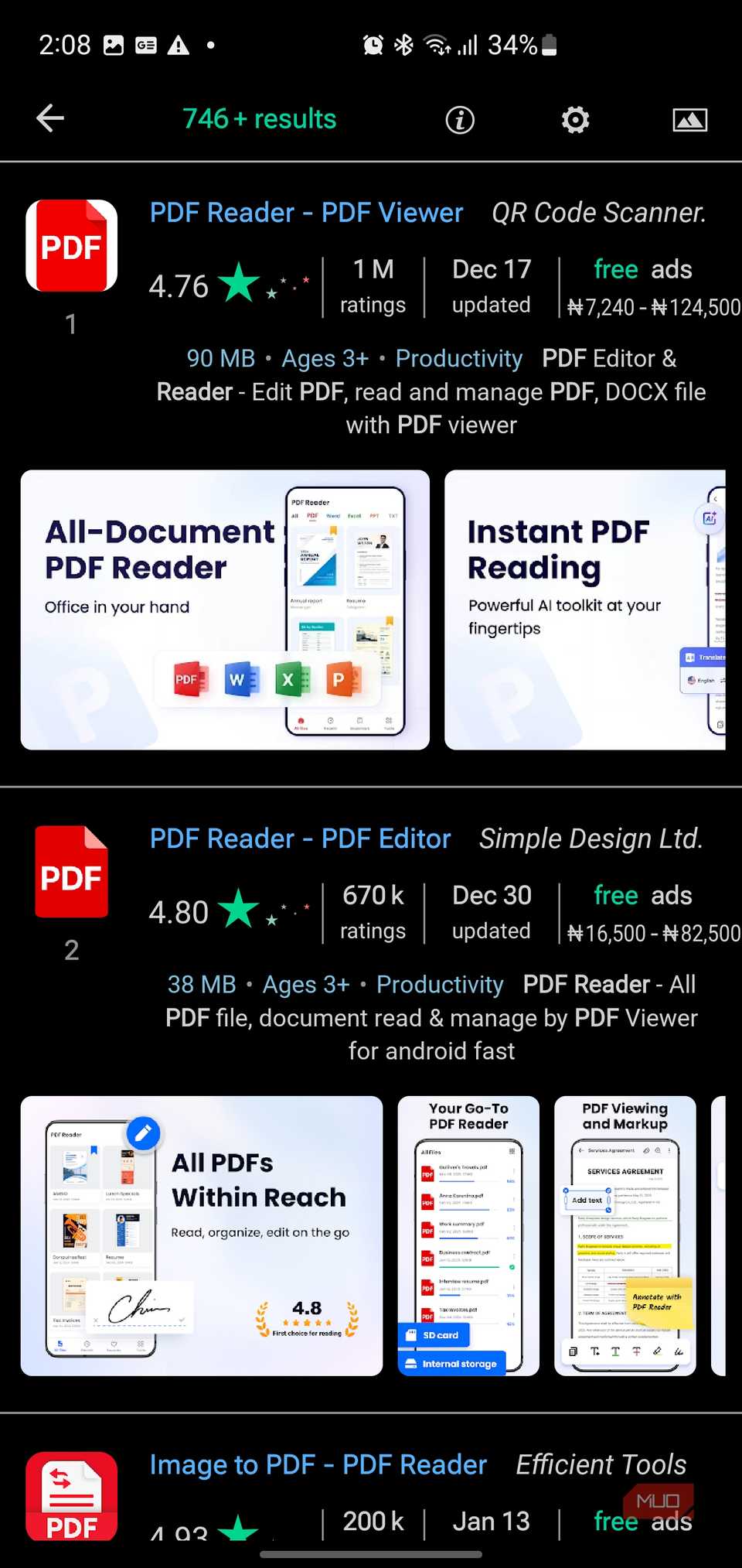 I use this advanced search engine to find specific apps the Play Store ...