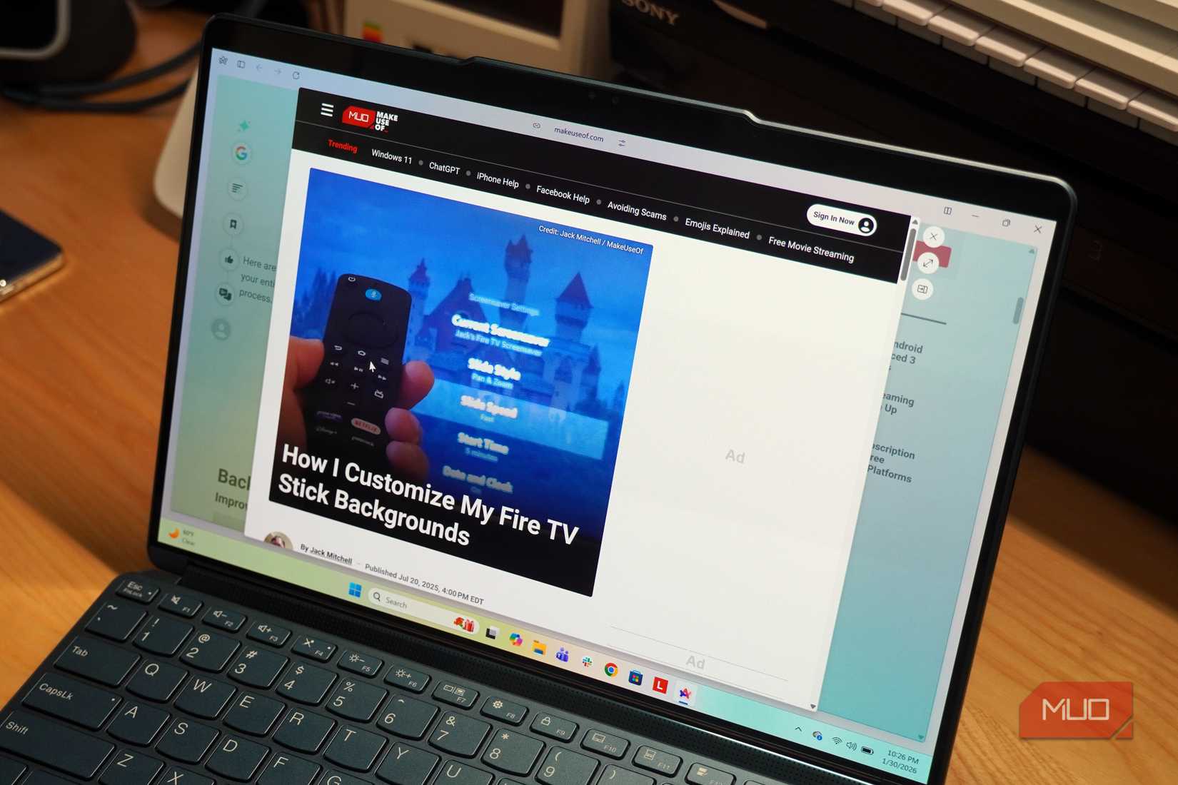 استفاده از ویژگی Peek در مرورگر Arc برای ویندوز