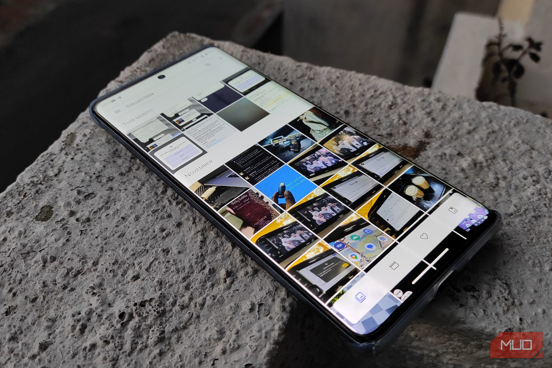 Aves gallery app home photos grid