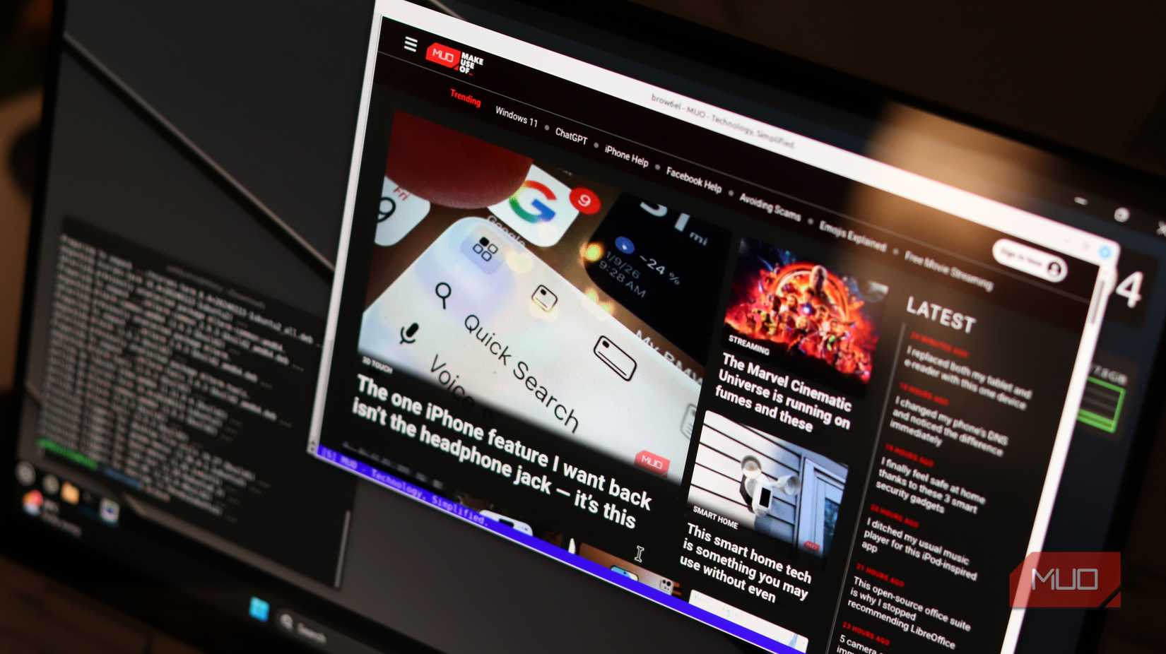 Brow6el running on Linux Mint.