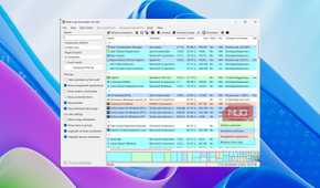 The main Bulk Crap Uninstaller interface displaying the list of installed applications and color legend