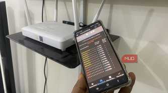 Channel rating on WiFi analyzer