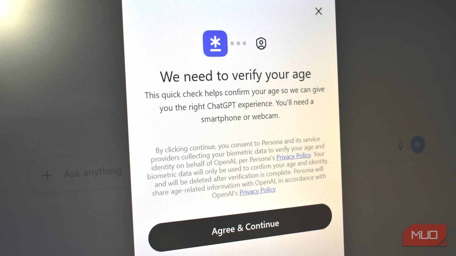 This is why your ChatGPT account is suddenly age-restricted This is why your ChatGPT account is suddenly age-restricted