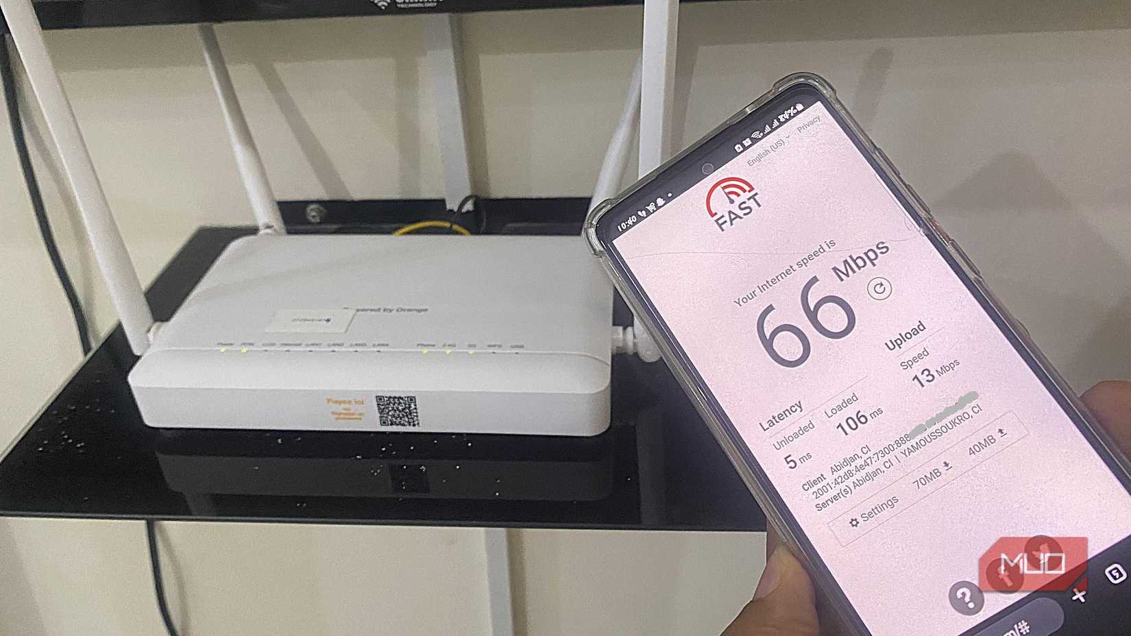 Checking internet sped for ISP throttling