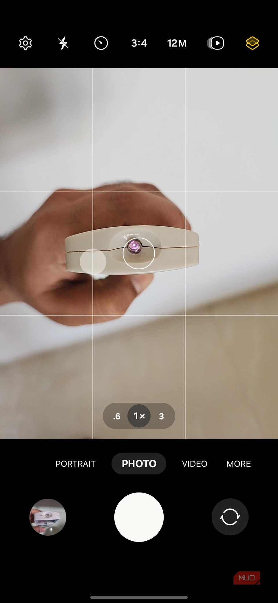 Checking remote IR sensor in Android phone camera
