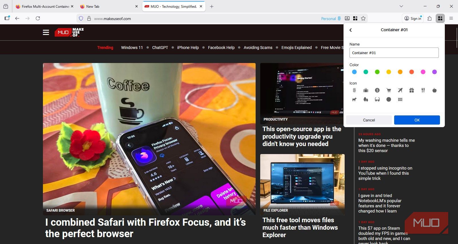 Chrome would be so much better if it had this Firefox productivity feature