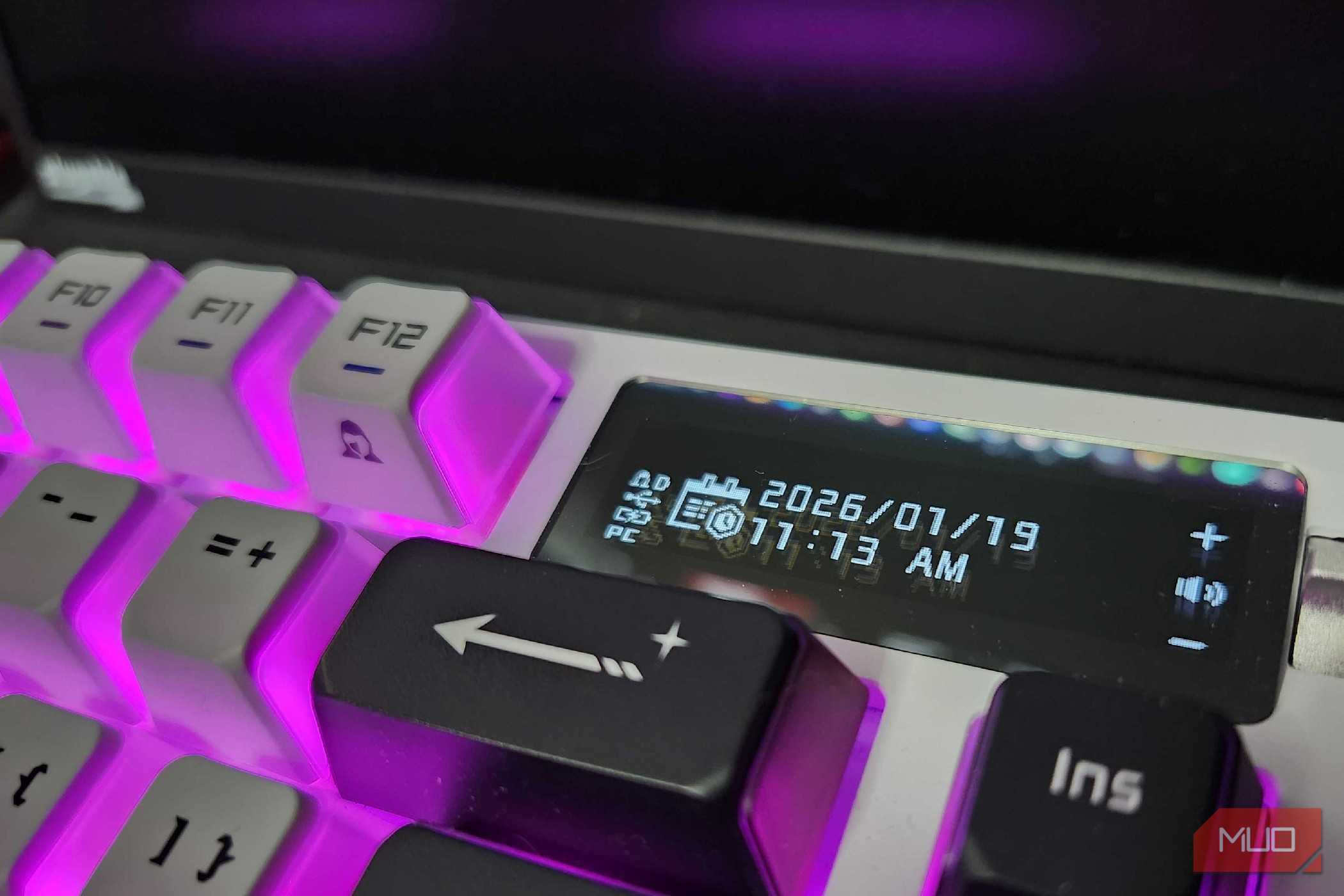 Time Keyboard Keyword I thought keyboard OLED screens were a gimmick until I actually used one