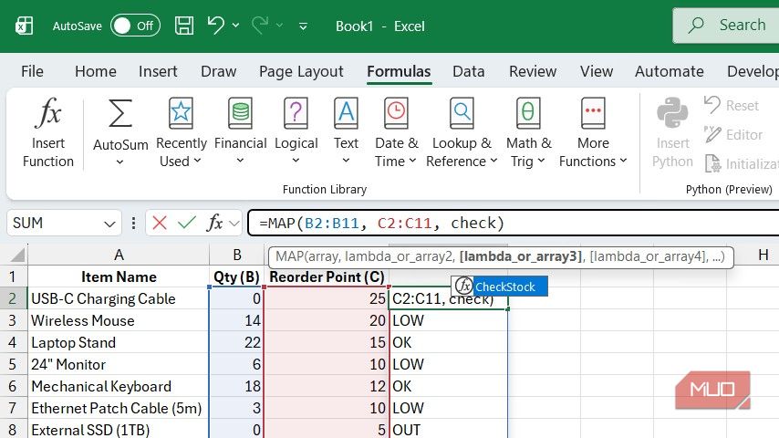 5 real world examples where Excel's MAP function shines