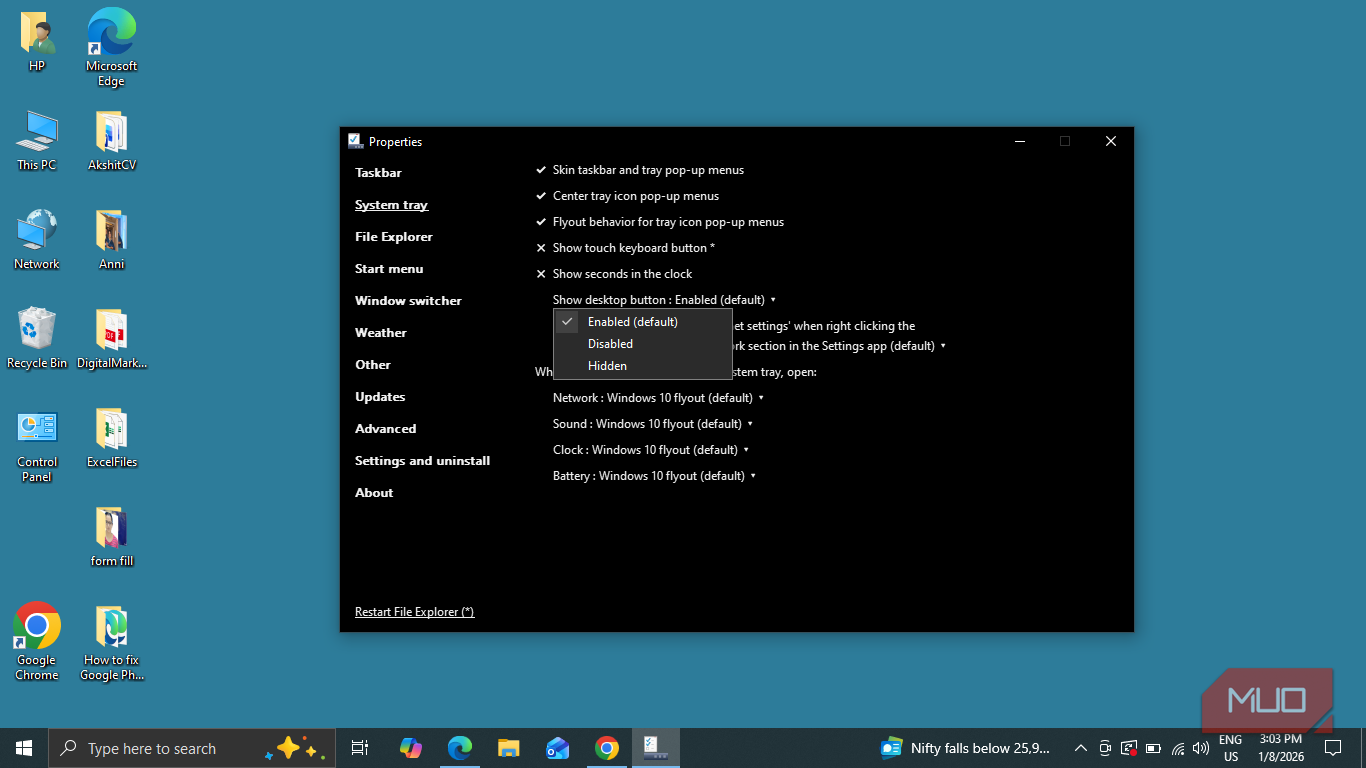 I didn’t realize how messy my Windows system tray was until I fixed it