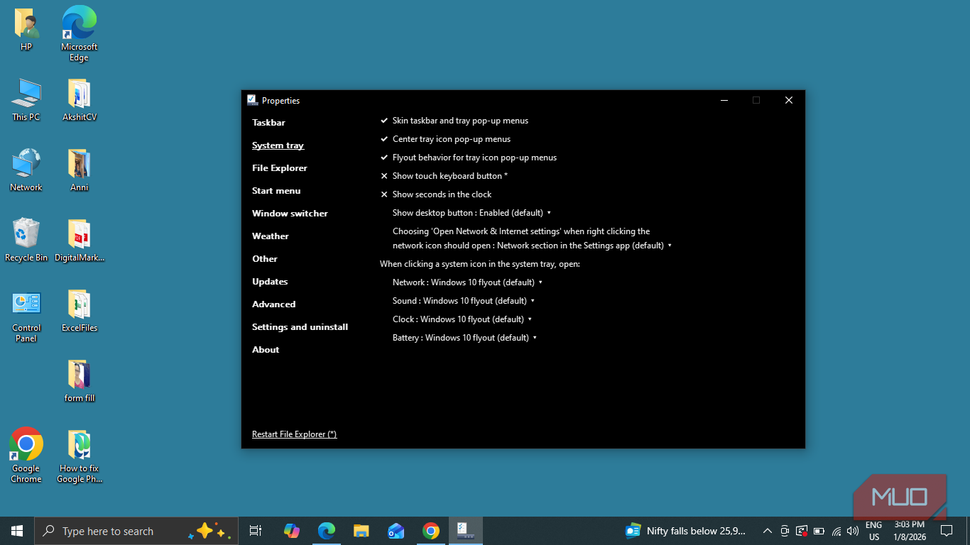 I didn’t realize how messy my Windows system tray was until I fixed it