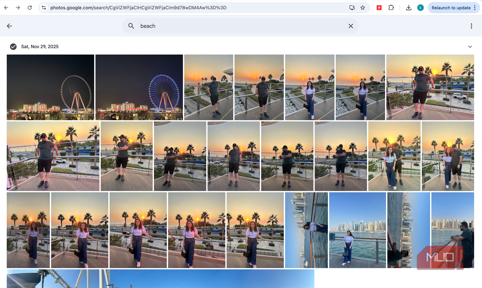Google Photos Search