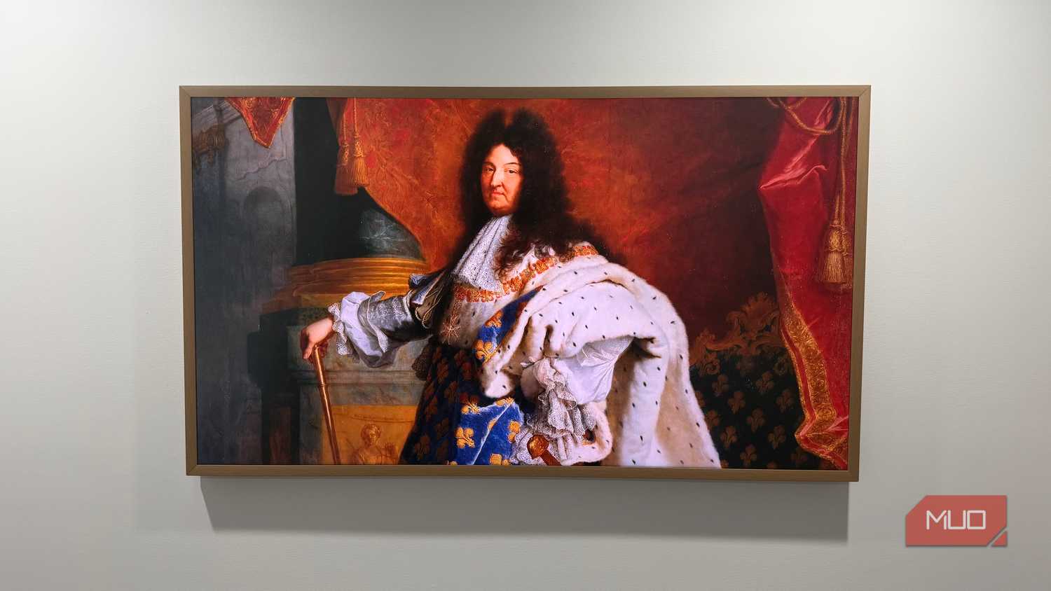 hisense canvas tv oil painting