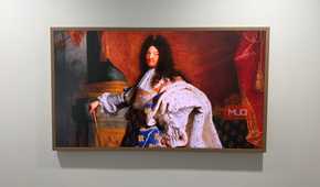 hisense canvas tv oil painting