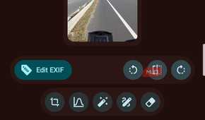 Image toolbox photo editing main screen.