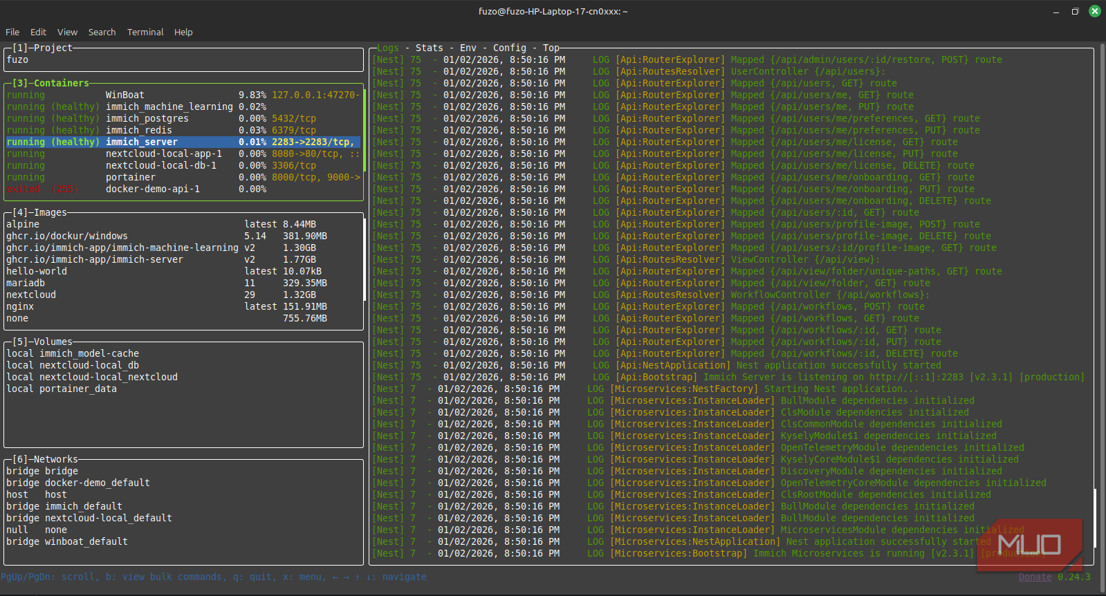 This gorgeous terminal UI changed how I use Docker on Linux