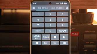 The irplus controls on a OnePlus 13.