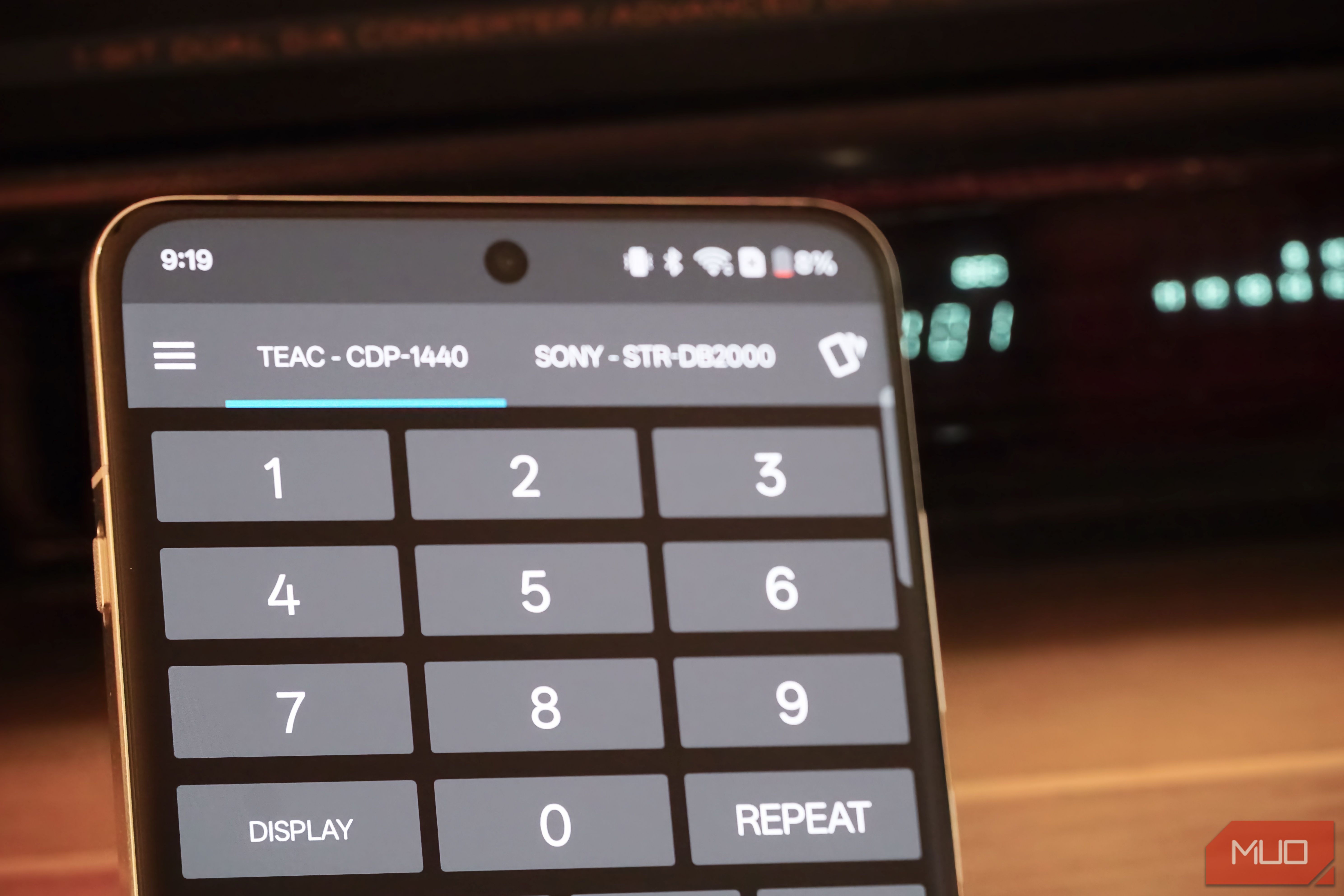 Changing controlled devices in the irplus app.