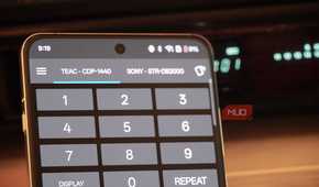 Changing controlled devices in the irplus app.