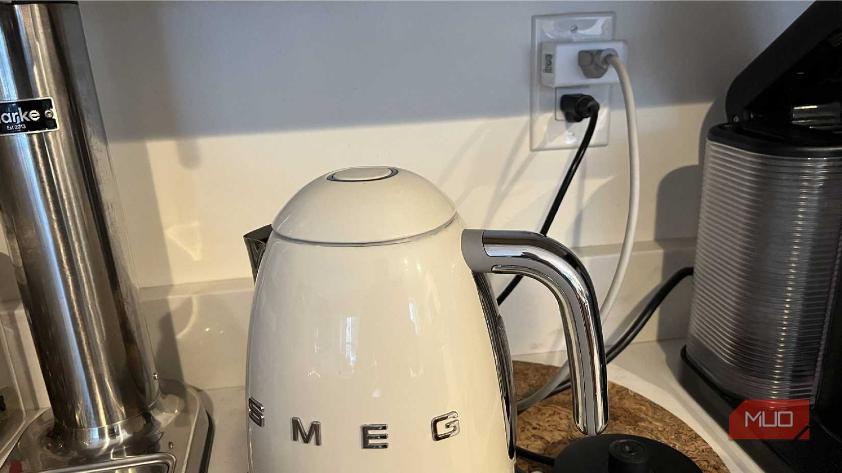 Using a Kasa smart plug with an electric kettle
