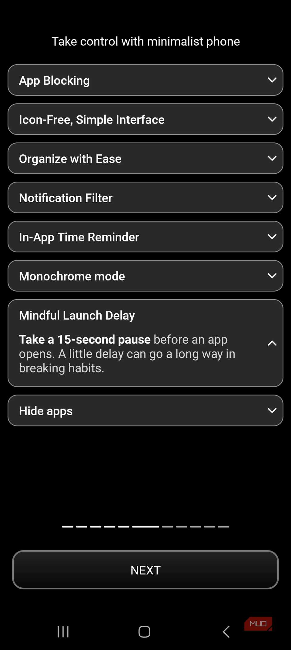 I tried a minimalist launcher and I'm never going back