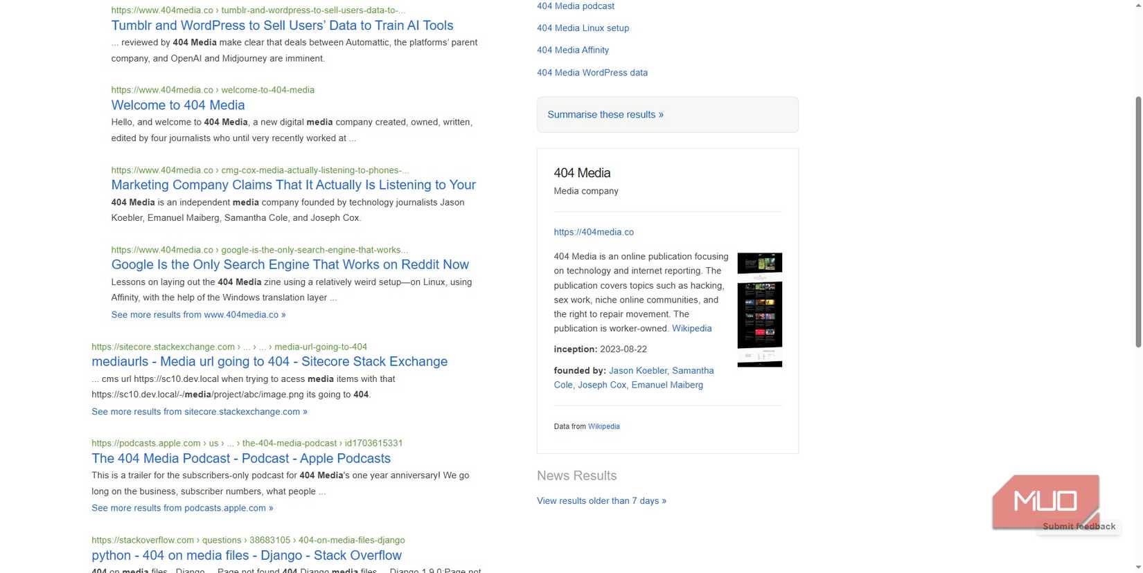 Listado de medios mojeek 404-2.