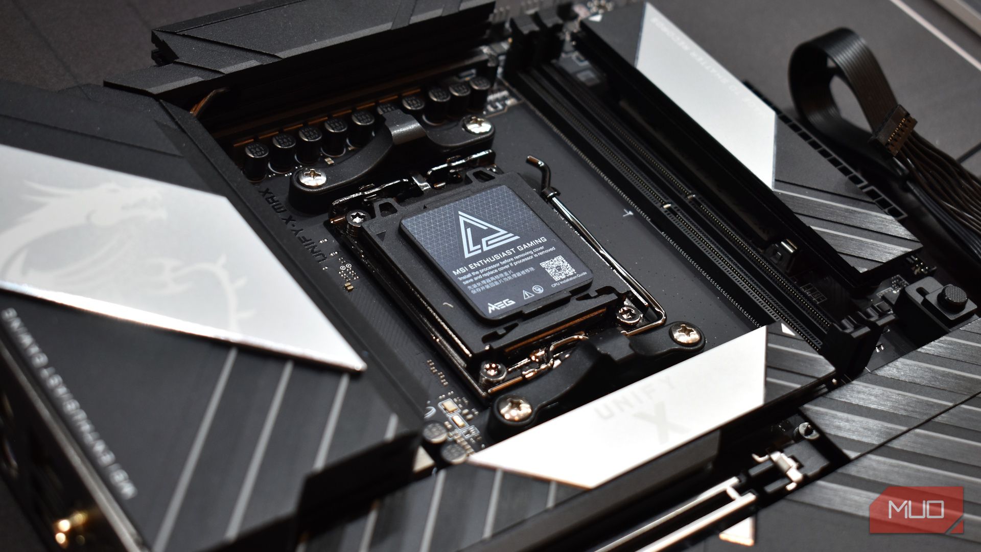 MSI's new X870(E) UNIFY-X MAX motherboard is an overclocker's dream