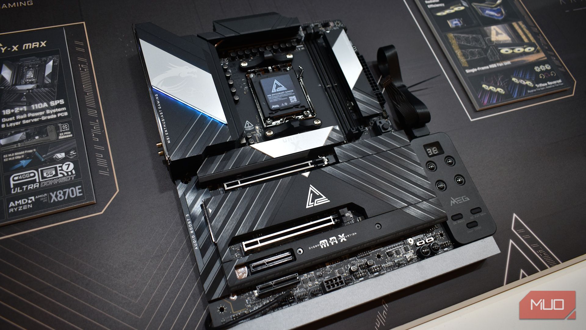 msi x870e unify-x max motherboard