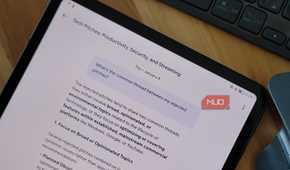 NotebookLM chat history on a Honor Pad 8 (1)