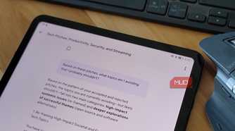 NotebookLM chat history on a Honor Pad 8 (3)