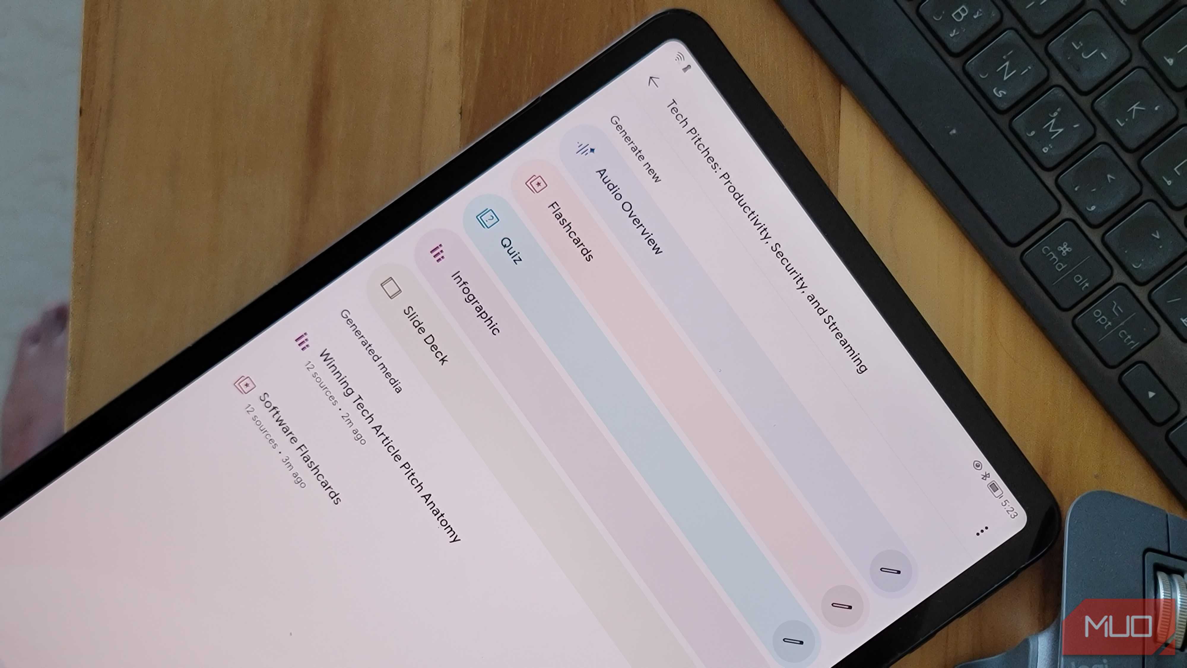 NotebookLM Honor Pad