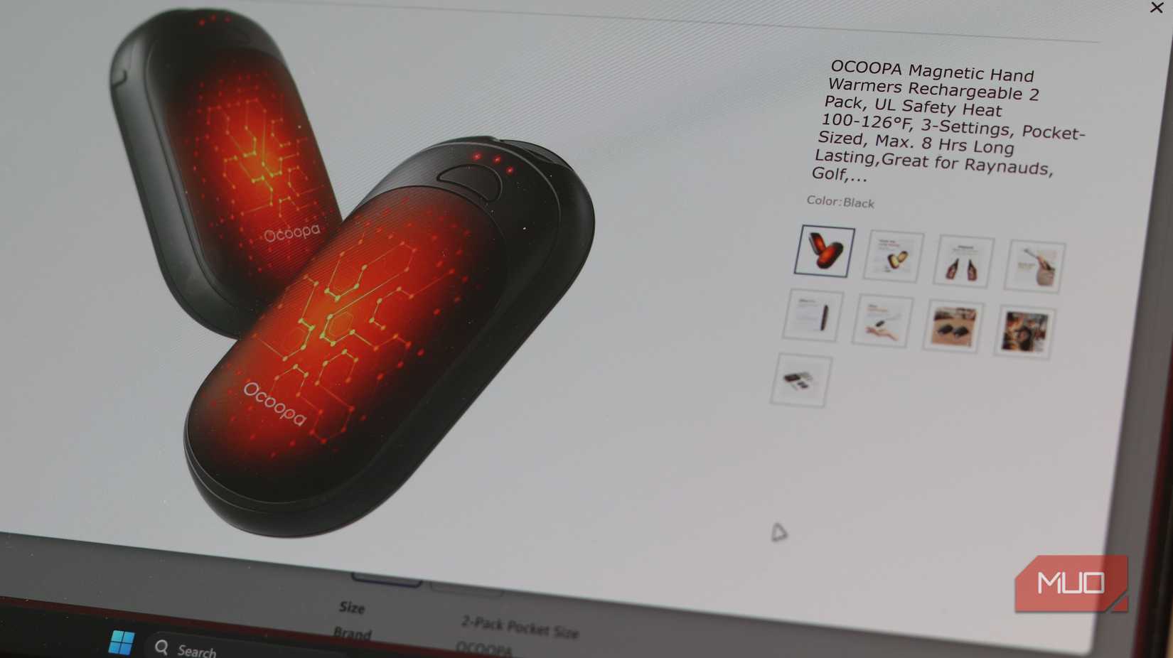 Ocoopa USB-C hand warmers on Amazon.