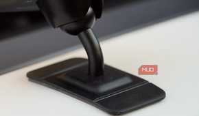 The adhesive pad on a Peak Design Qi2 mount.