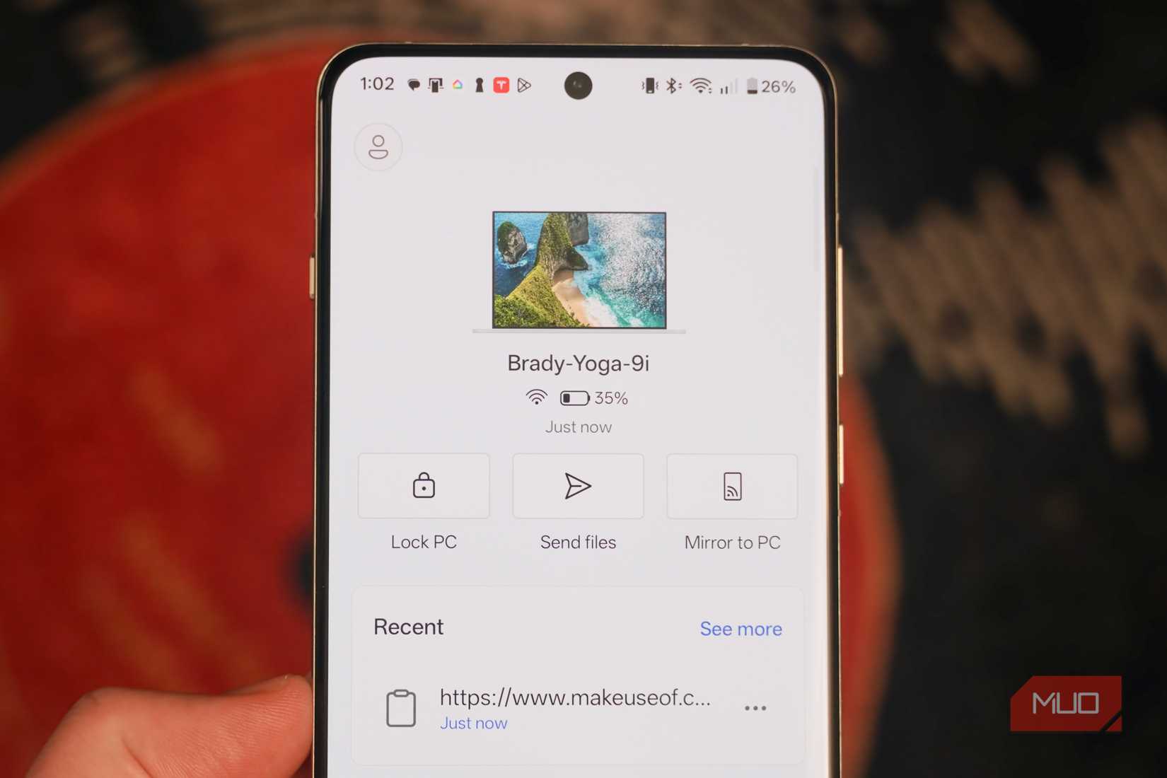 Connecting to a Windows 11 PC on a OnePlus 13.