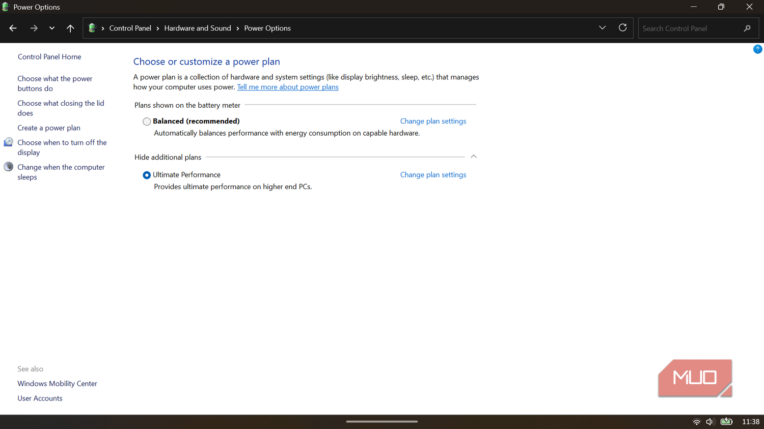 Windows Power Service I unlocked a hidden 'Ultimate Performance' power plan that was missing ...