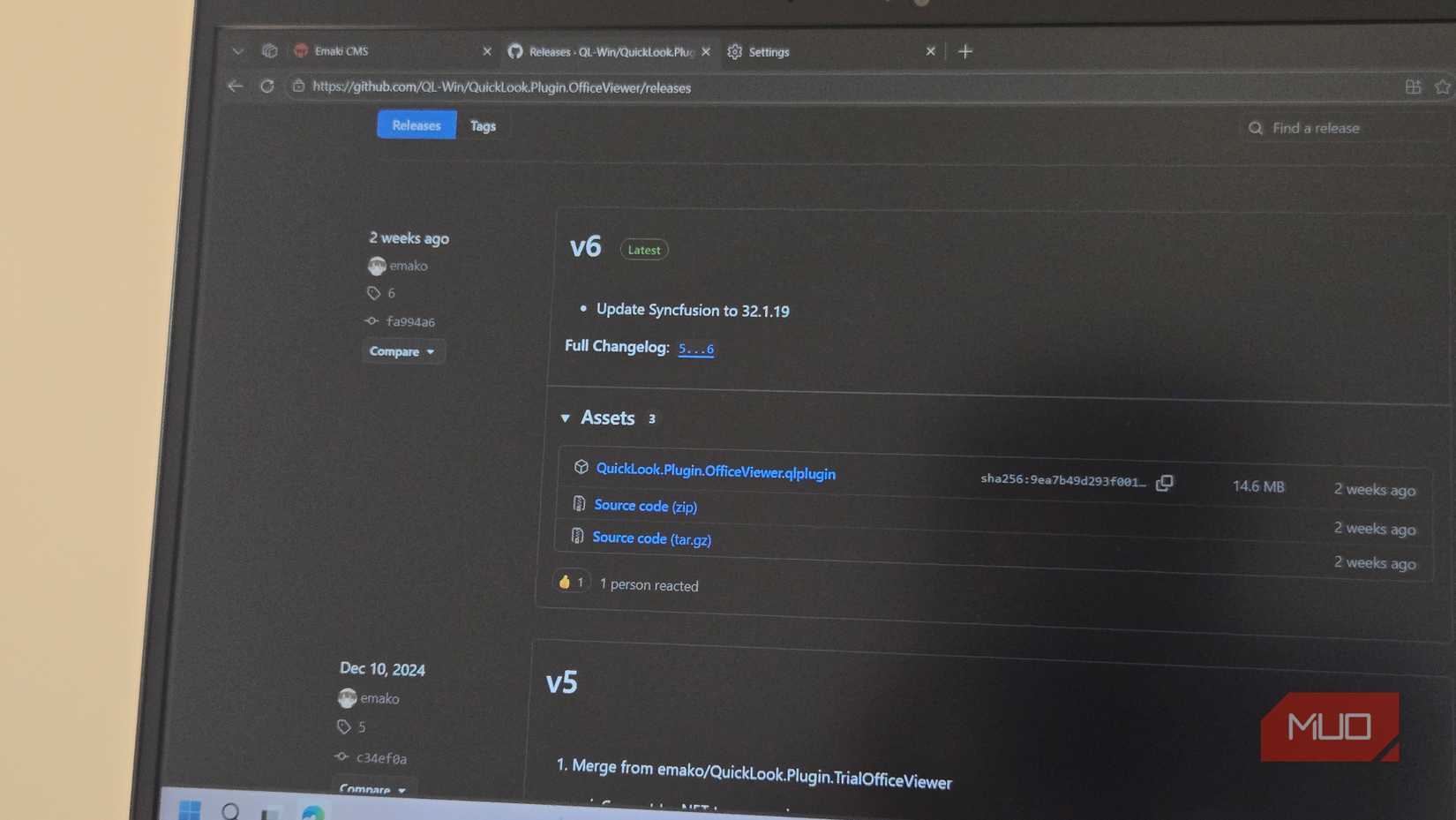 QuickLook Office Viewer plugin