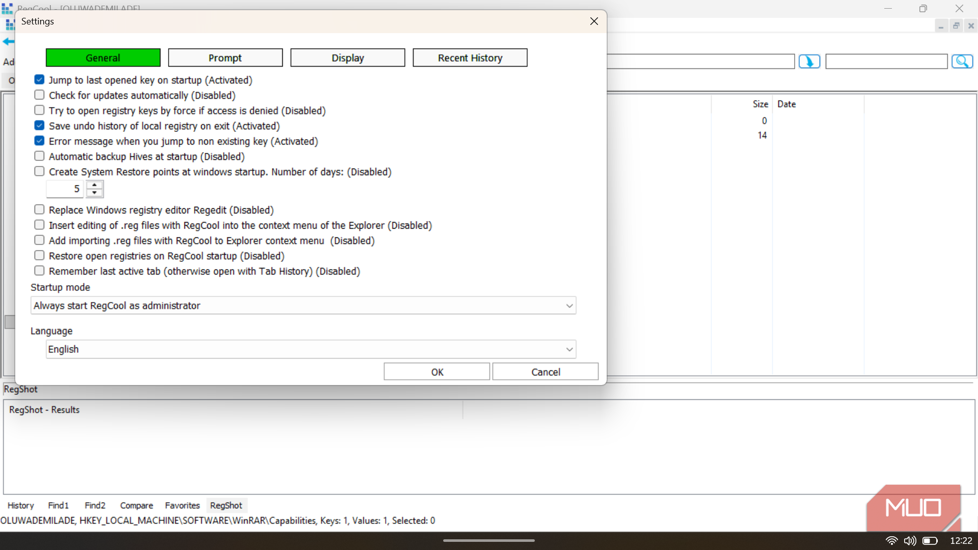 I edited the Windows Registry without fear using this safer editor