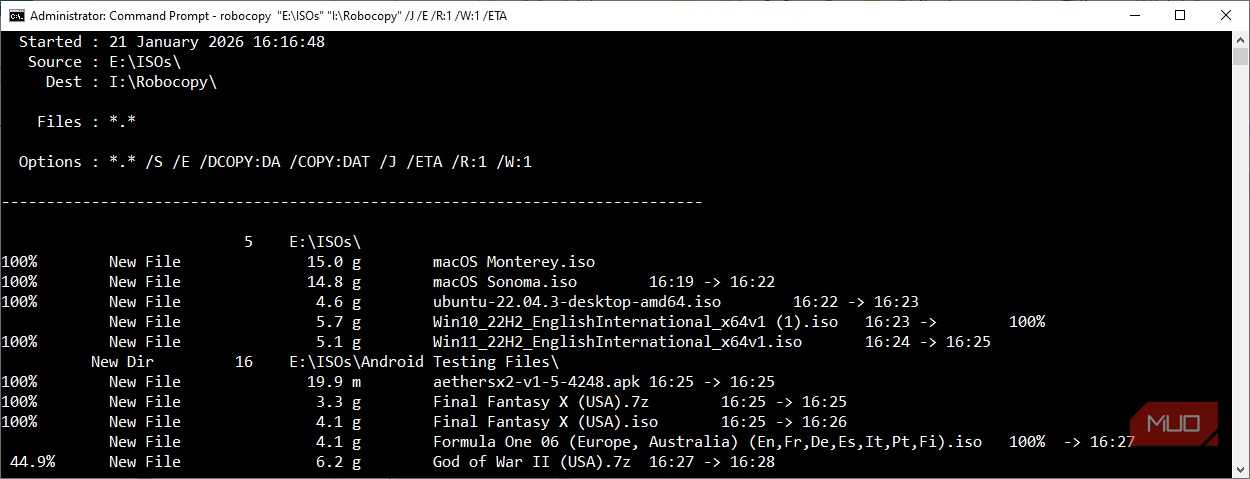 Always Transferring I had no idea Windows had a built-in copy tool this fast
